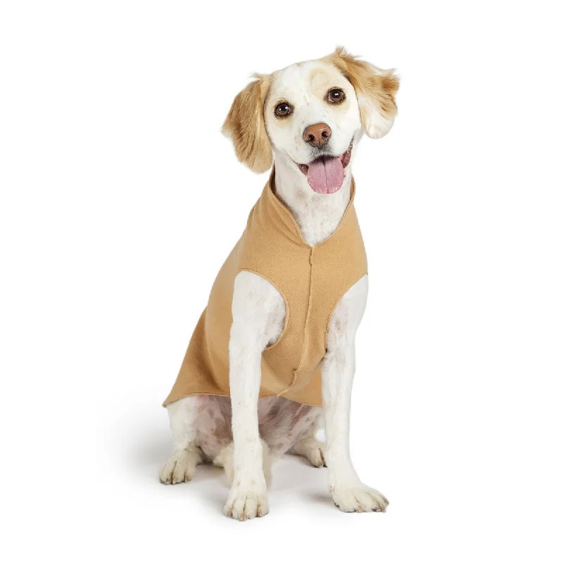 GOLD PAW | Stretch Fleece in Camel