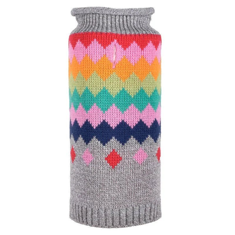 WORTHY DOG | Argyle Fairisle Sweater