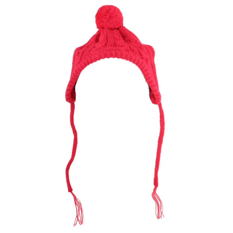 WORTHY DOG | Toboggan Hat in Red